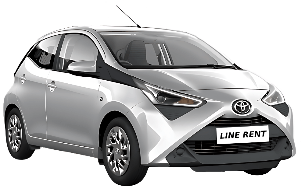 Toyota Aygo cars, Rent a car Nis Line