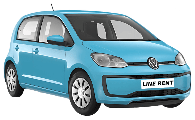 VW UP cars rent a car Nis